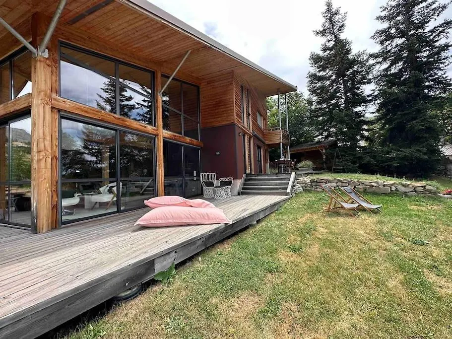 Chalet D'Architecte Avec Vue Panoramique Allos France
