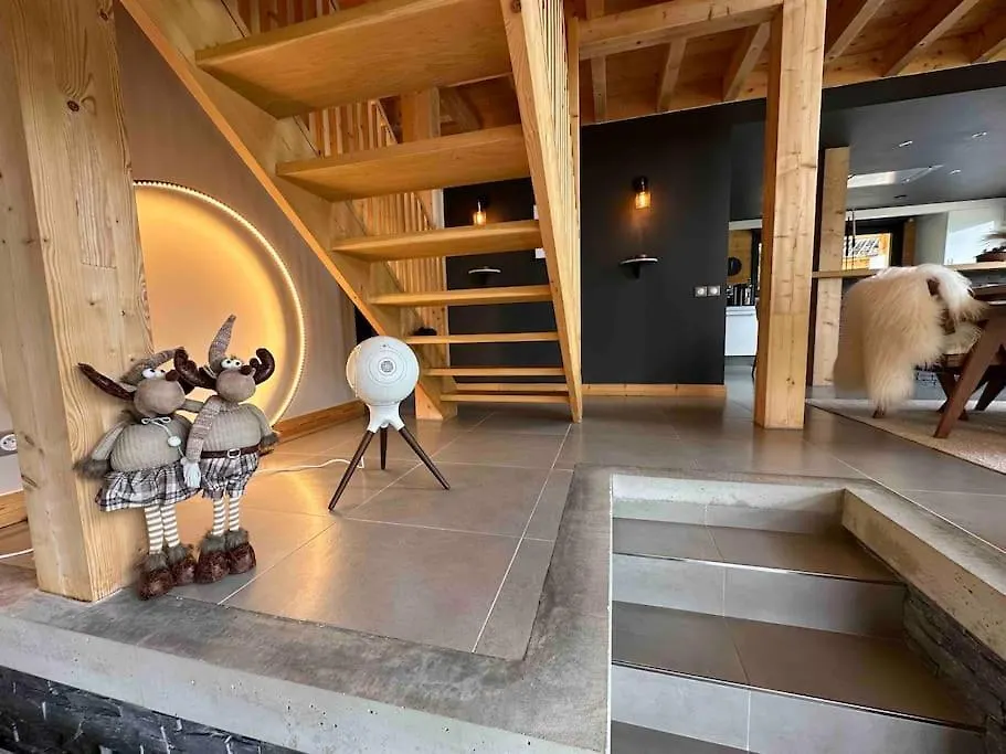 Chalet D'Architecte Avec Vue Panoramique Allos