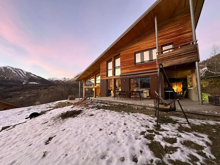 Chalet D'Architecte Avec Vue Panoramique Allos France