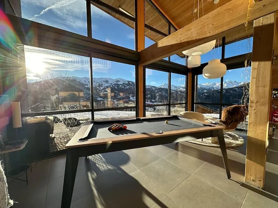 Chalet D'Architecte Avec Vue Panoramique Allos
