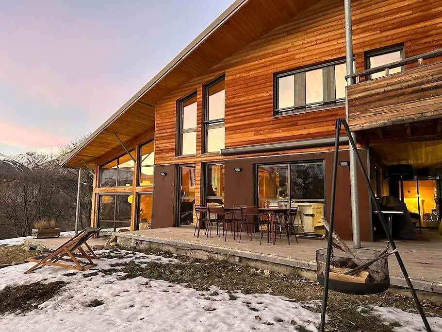 Chalet D'Architecte Avec Vue Panoramique Allos 0*,