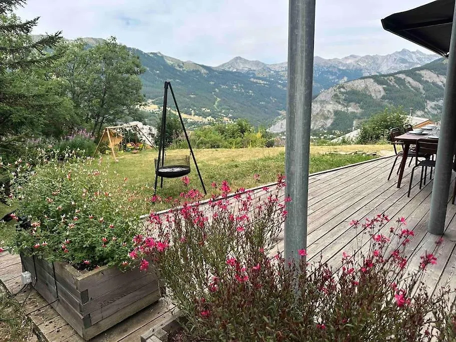 Chalet D'Architecte Avec Vue Panoramique Allos