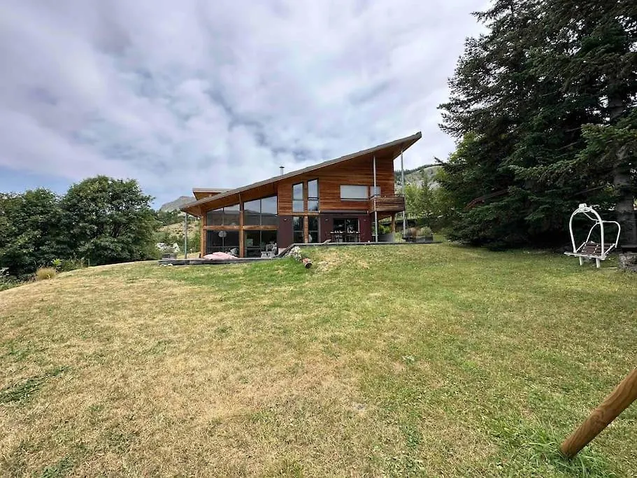 Chalet D'Architecte Avec Vue Panoramique Allos