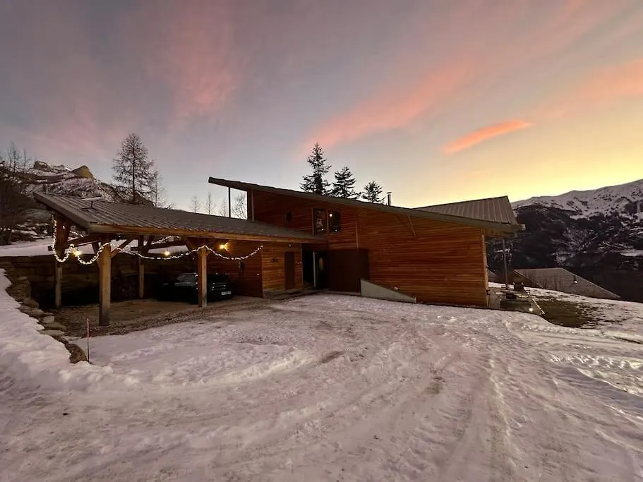 Chalet D'Architecte Avec Vue Panoramique Allos 0*,