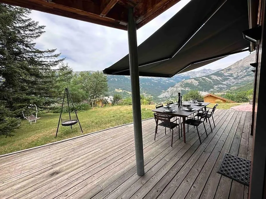 Chalet D'Architecte Avec Vue Panoramique Allos