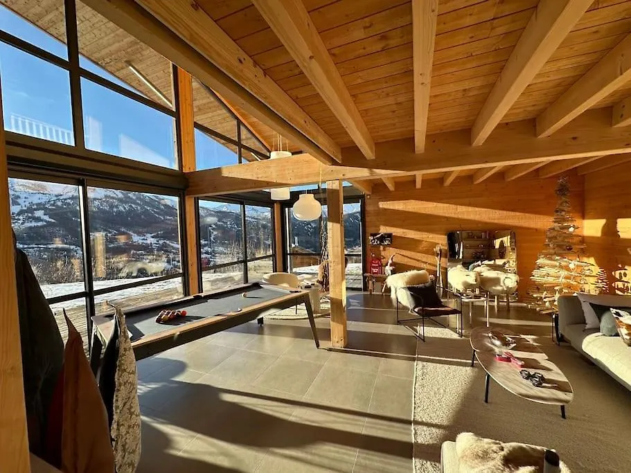 Chalet D'Architecte Avec Vue Panoramique Allos France