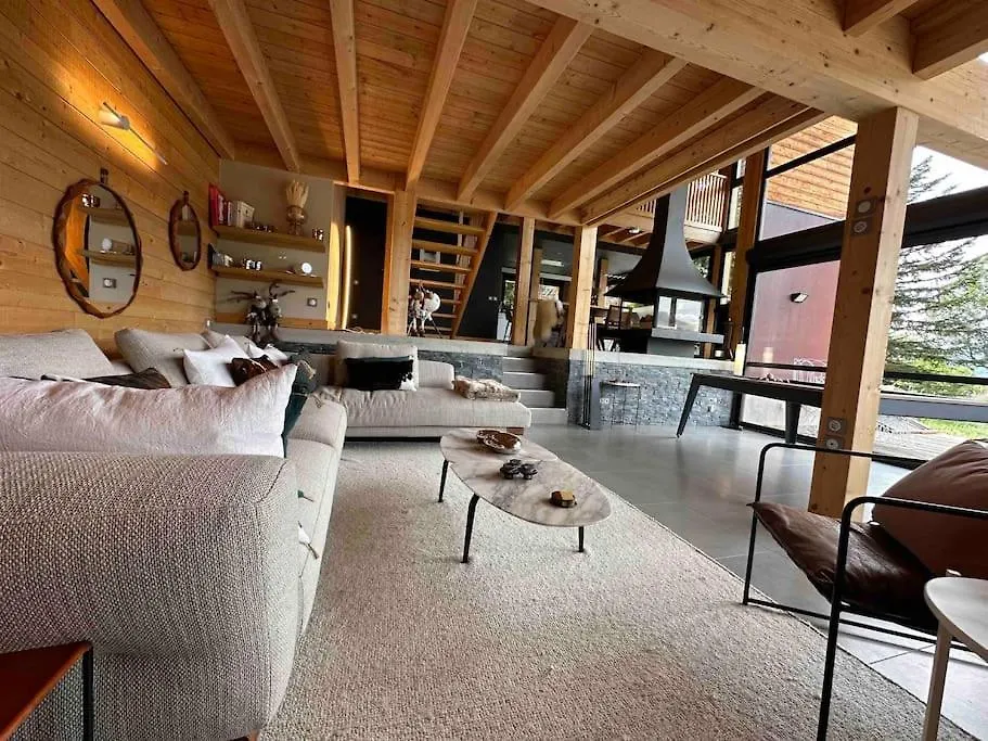Chalet D'Architecte Avec Vue Panoramique Allos