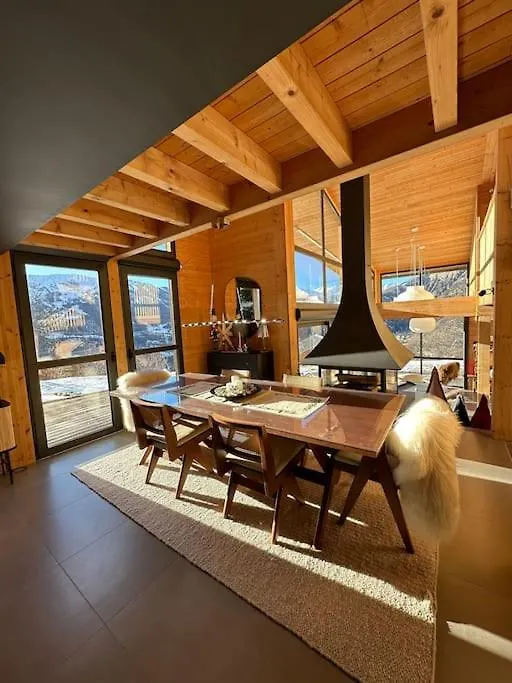 Chalet D'Architecte Avec Vue Panoramique Allos
