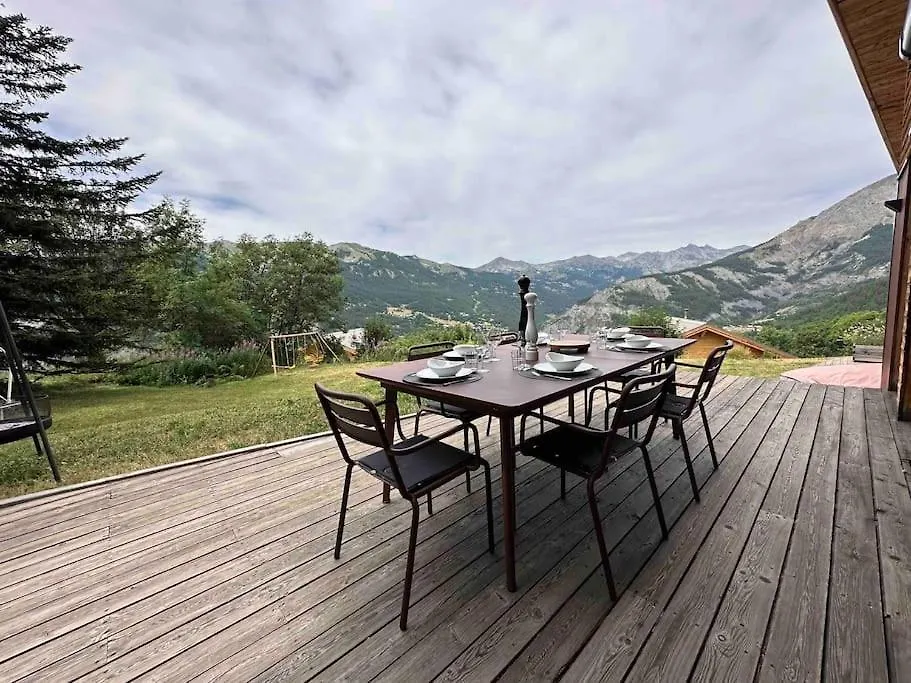 Chalet D'Architecte Avec Vue Panoramique Allos