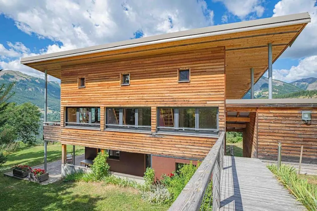 Chalet D'Architecte Avec Vue Panoramique Allos