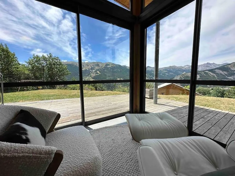 Chalet D'Architecte Avec Vue Panoramique Allos 0*,