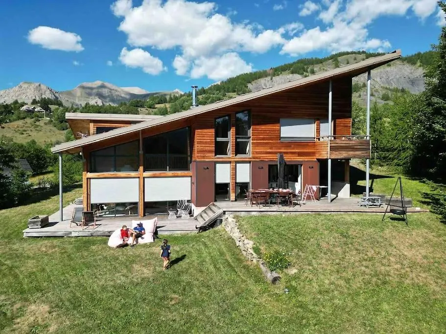 Chalet D'Architecte Avec Vue Panoramique Allos