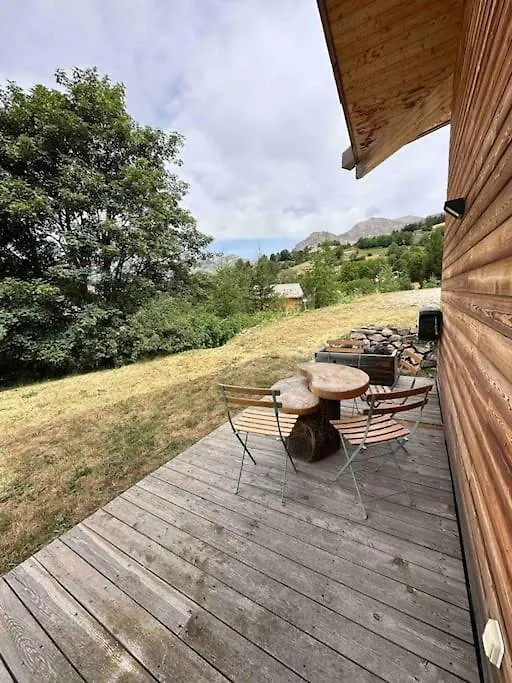 Chalet D'Architecte Avec Vue Panoramique Allos